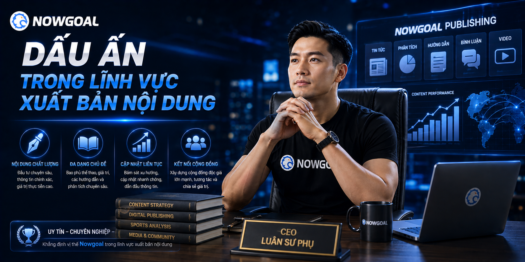 CEO Luân sư phụ làm xuất bản nội dung