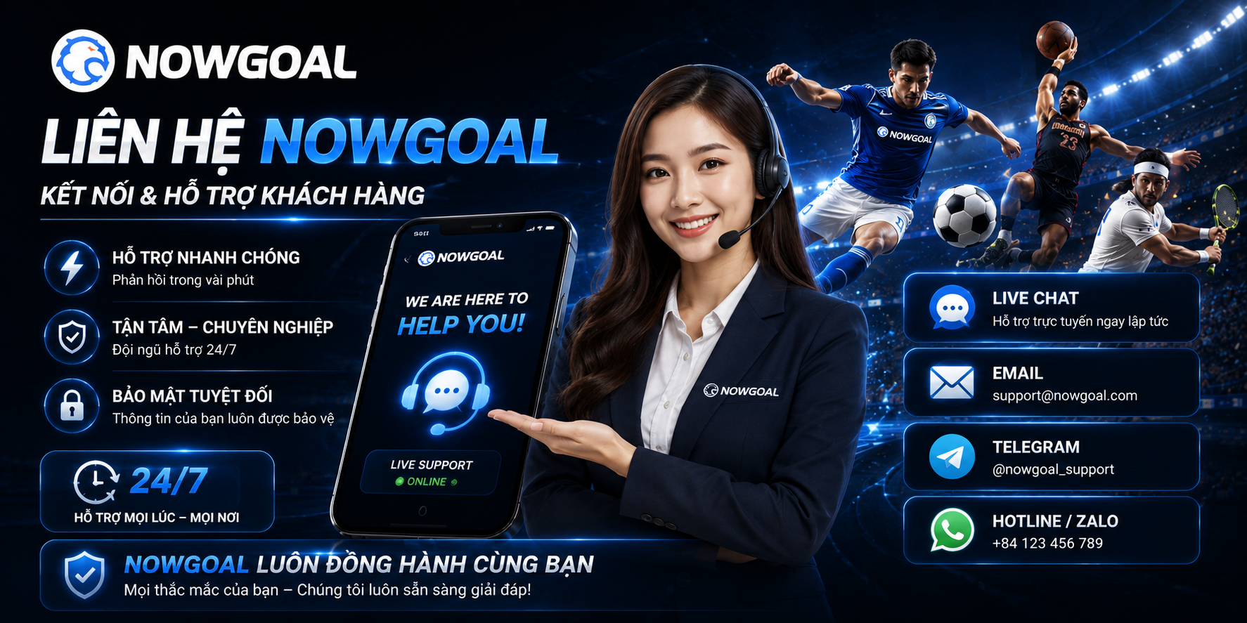 Liên hệ NOWGOAL